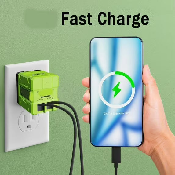 VistaDrive – All-in-One Retractable PD Charging Hub