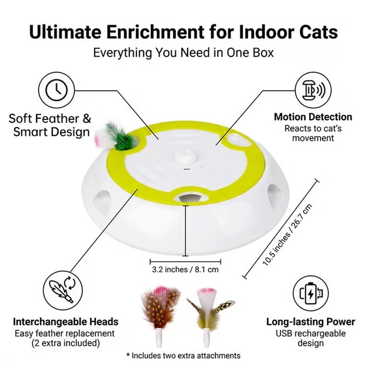 FurFun – Smart Interactive Cat Play Toy