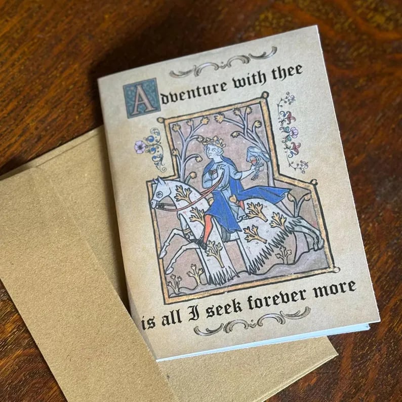 🔥HOT SALE 50% OFF -Medieval Valentine's Cards