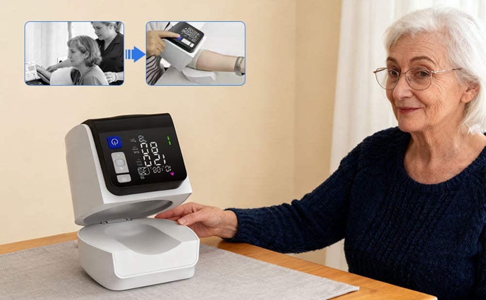 VitalSense – Professional Blood Pressure Monitoring Device
