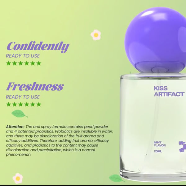 HoneyBreathe – Probiotic Oral Spray & Sweet Honey Perfume