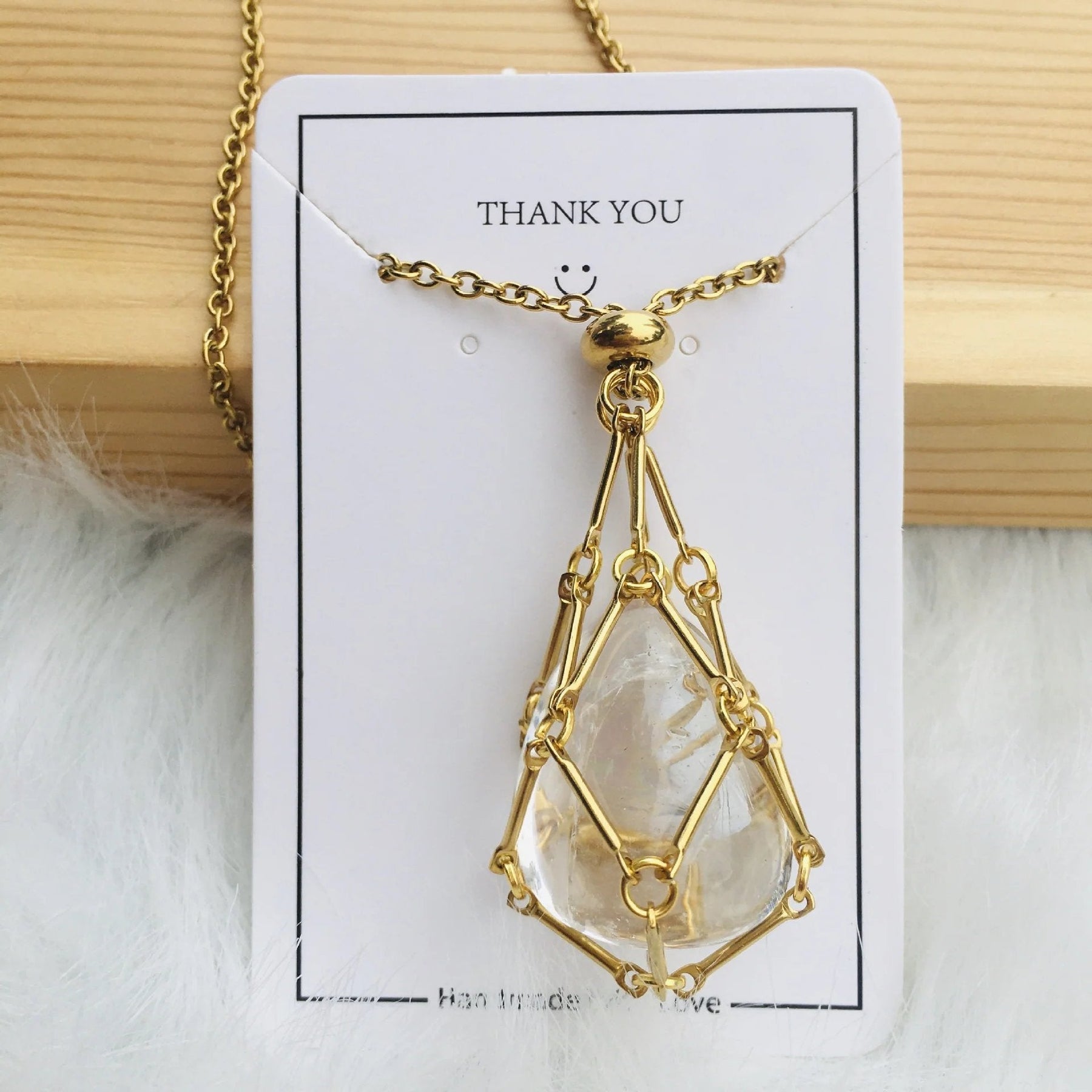 SoulBound - Natural Healing Crystal Necklace