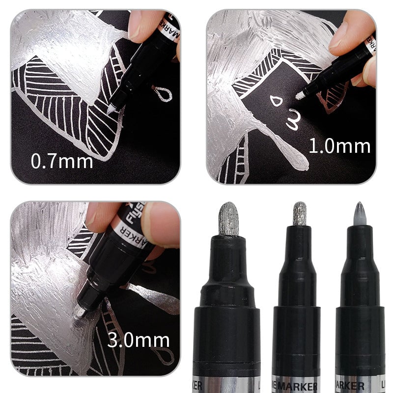 SilverLine – Premium Metallic Marker Pen