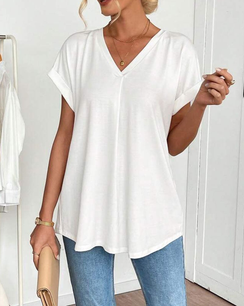 UrbanStitch V – Patchwork Casual Tee