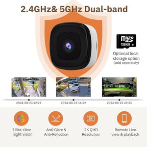 ClearGuard – Ultra HD 2K Smart Security Camera
