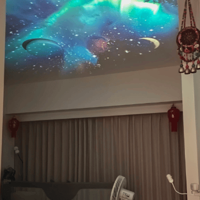 OrbitGlow – 6-in-1 Galaxy Star Projector Light