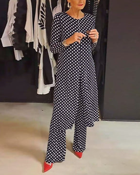 SoftDot Harmony Set – Casual Two-Piece Outfit