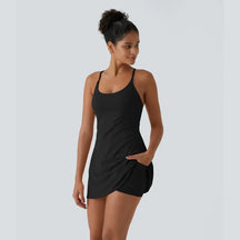 SoftMove – Plush Easy Peezy Active Wear Dress