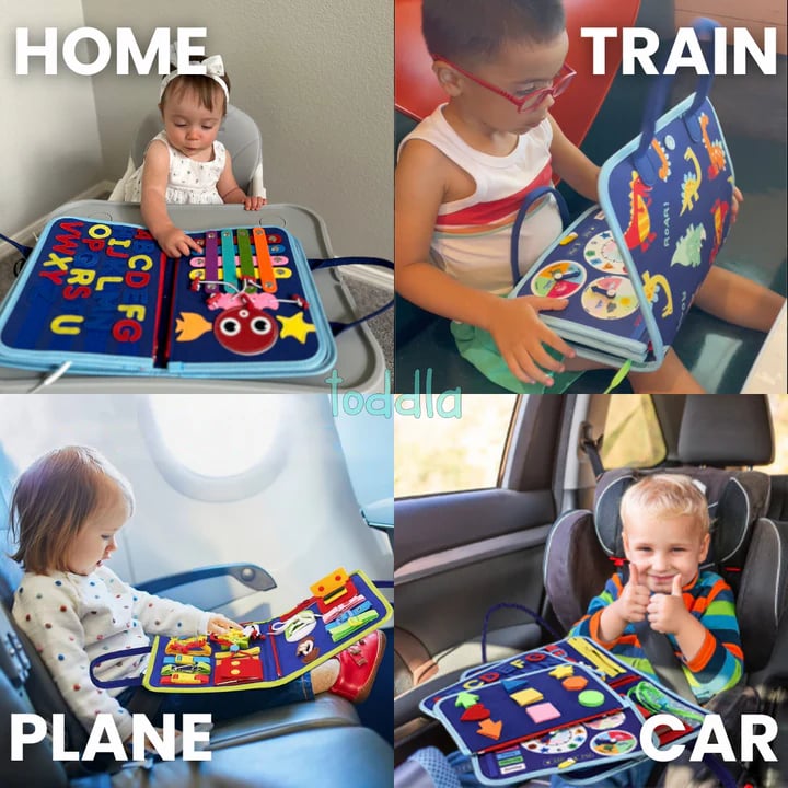 LittleLogic – Montessori Busy Play Board