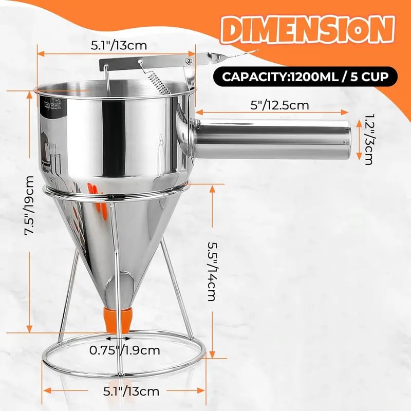DoughDrip – Precision Batter Control Dispenser