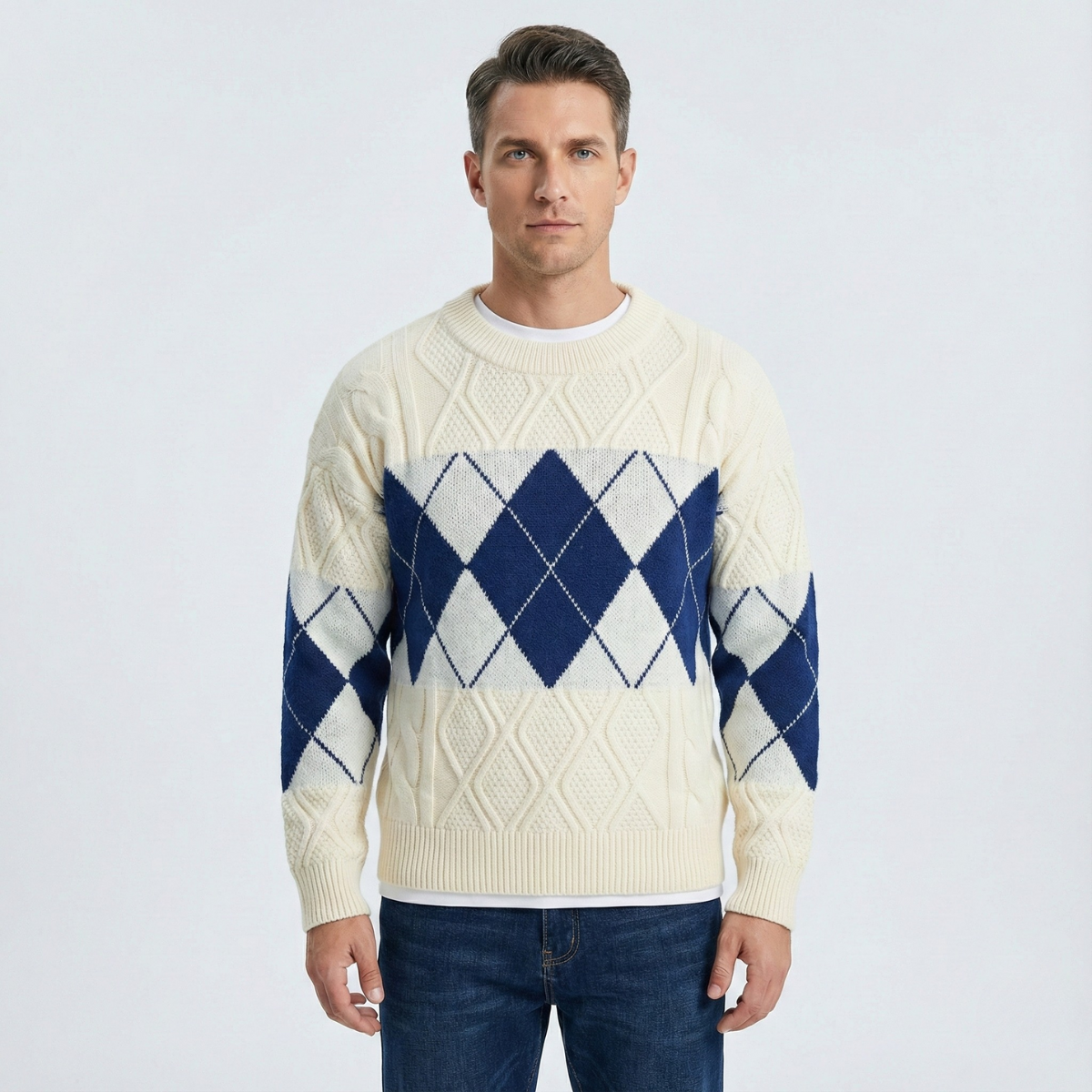 Ellis GeoKnit Sweater | Lupi