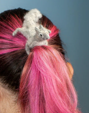 ForestWhim – Needle Felt Animal Hair Accessory