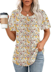SoftMuse – Casual Dressy Summer Blouse