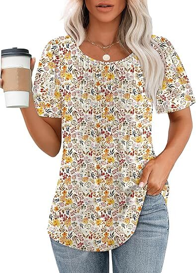SoftMuse – Casual Dressy Summer Blouse
