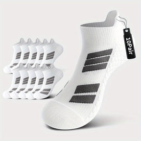 StrideGuard - No-Show Athletic Socks with Arch & Heel Support