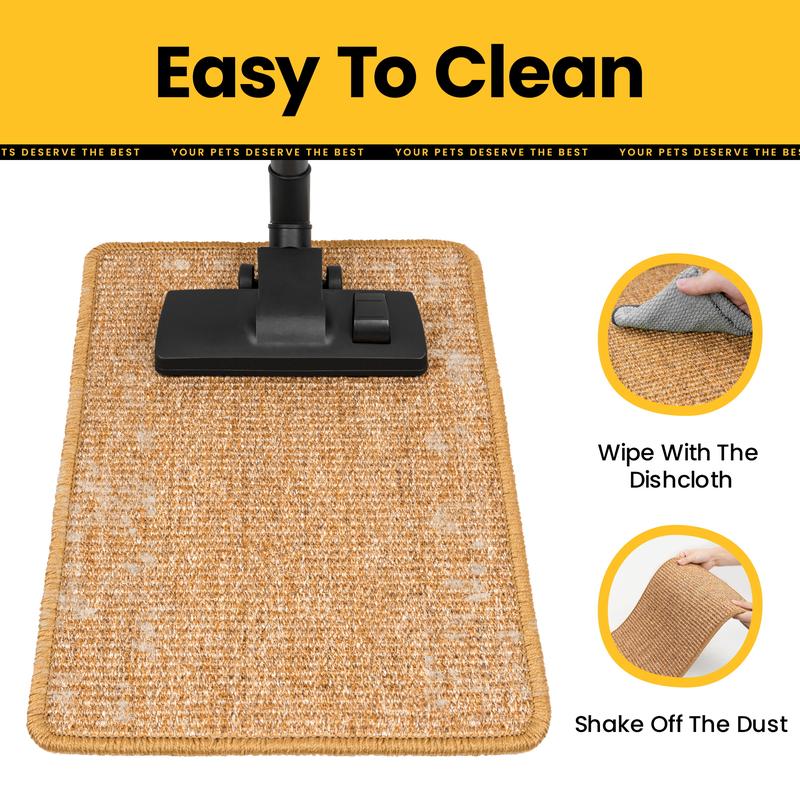 PawScratch – Natural Sisal Cat Scratch Pad