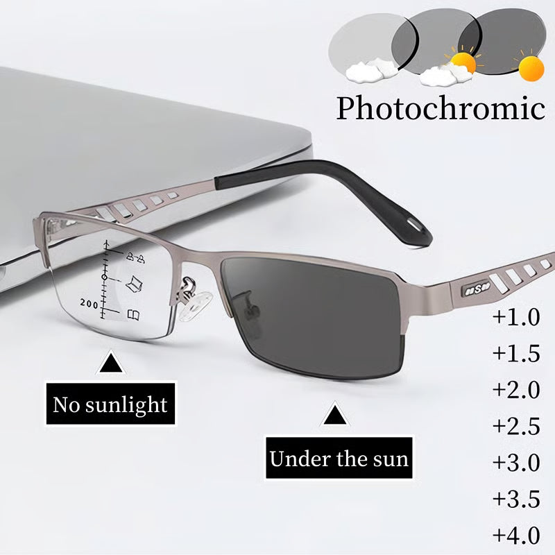 VisionEase – Ultra-Light Smart Photochromic Glasses