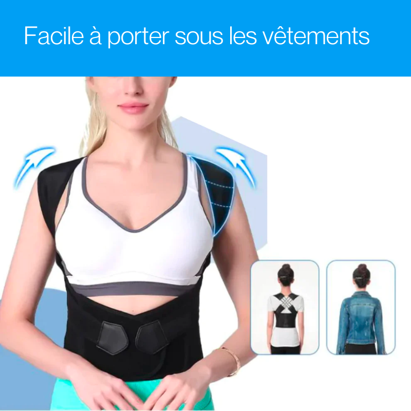 SpineAglin - Corrige la posture et soulage les maux de dos | Lupi