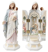 Celestial Birth - Renaissance Nativity Triptych