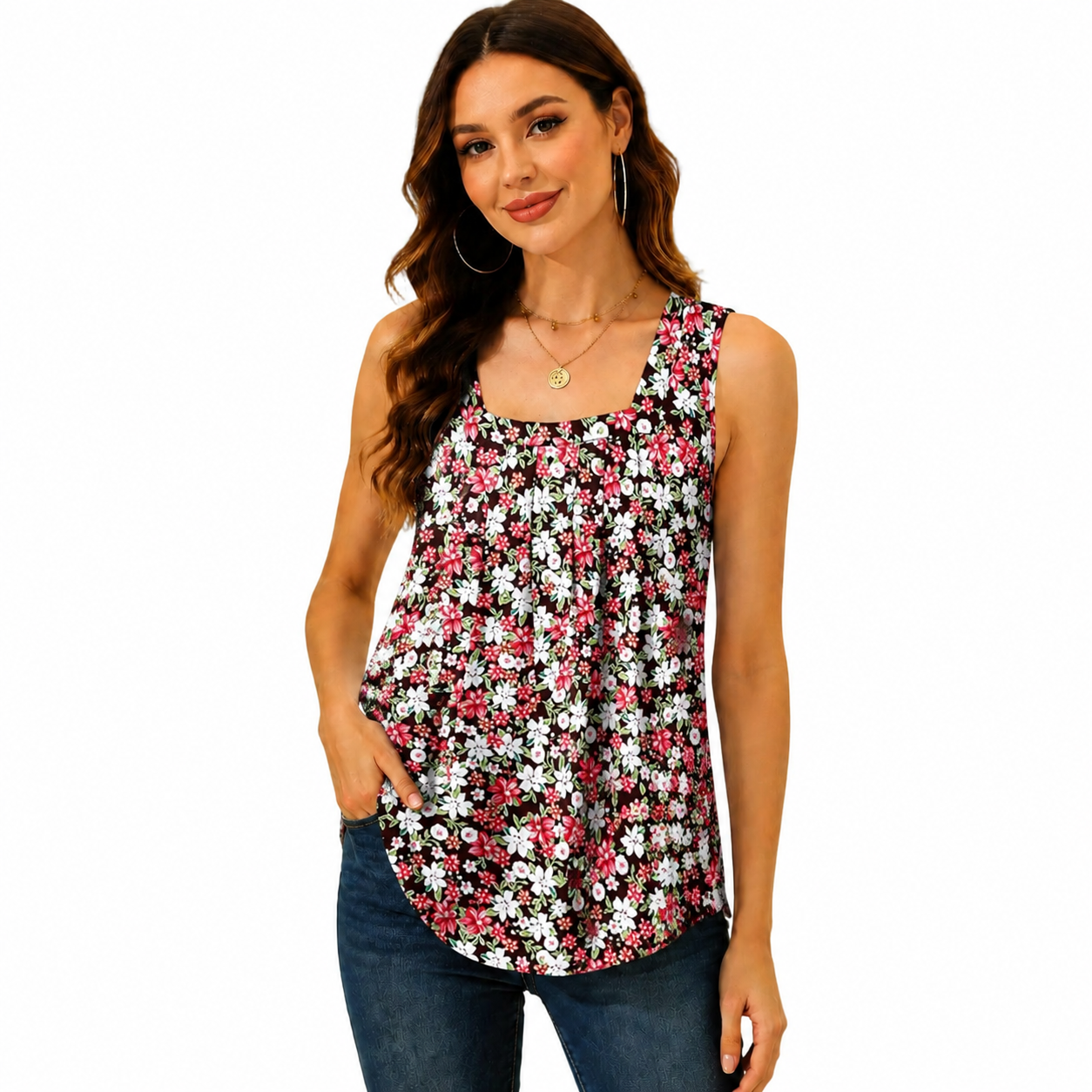 LunaFit – Lightweight Sleeveless Summer Tank Top