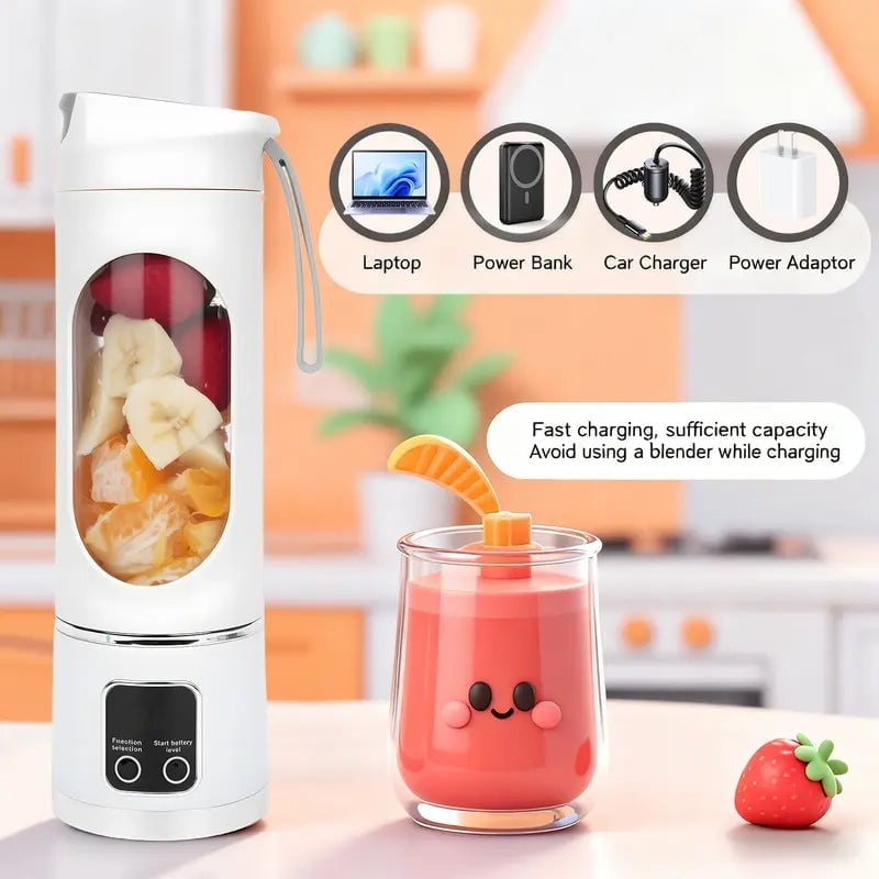 JuicePro –Dual-Motor Portable Juicer Cup