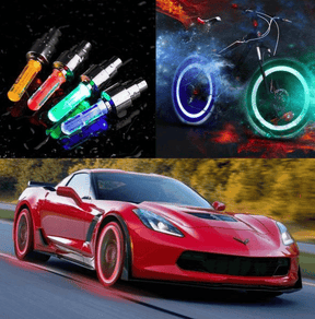 NeonSpin Lights – LED Tire Valve Glow