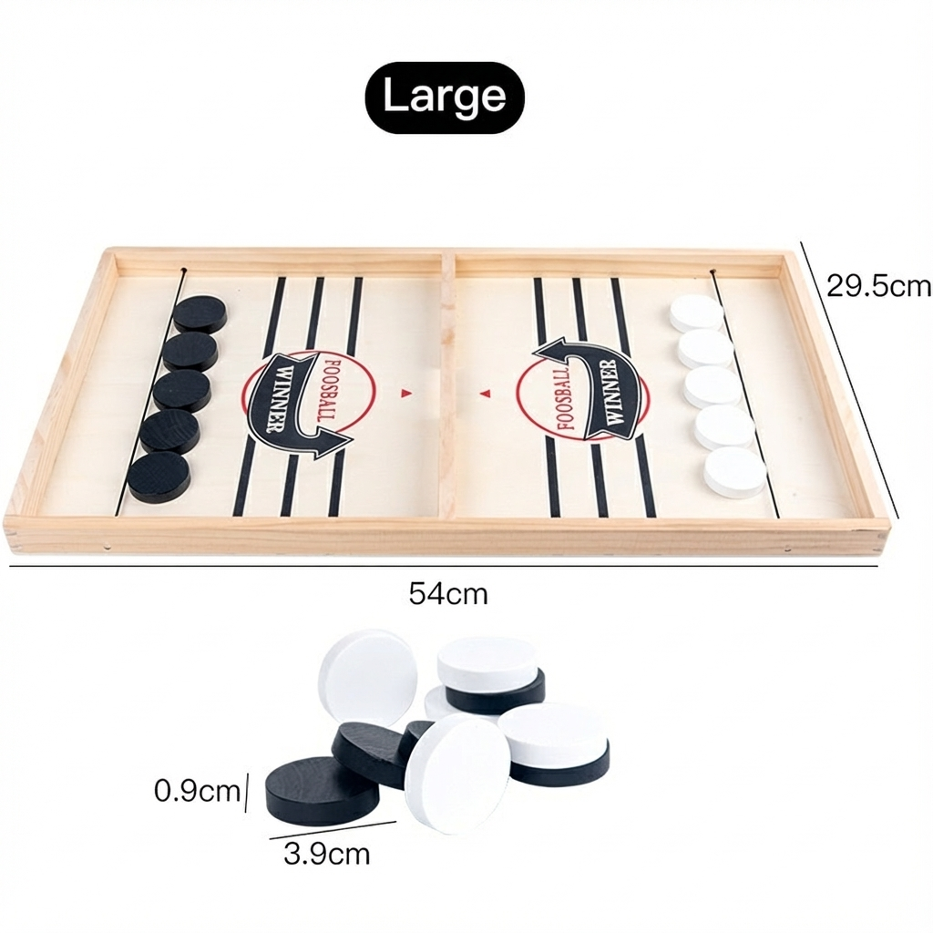 SnapPlay – Fast Action Wooden Game Set