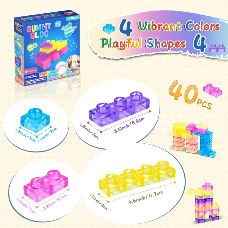 JellyCraft – Squishy Stacking Blocks for Creative Play