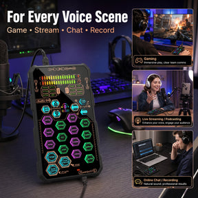 SoundMorph – Portable Live Voice Changer Card