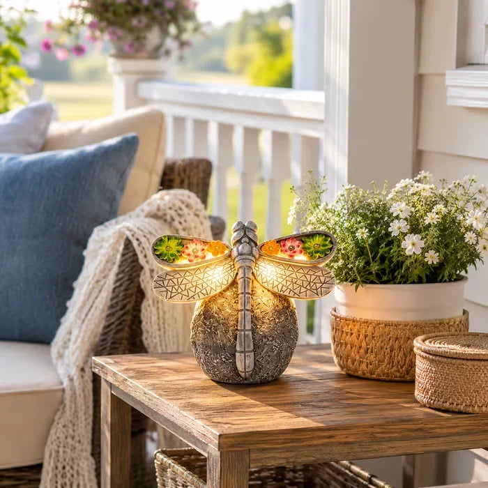 GlowWing – Solar Dragonfly Garden Light