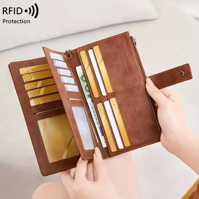 LunaVault – RFID Blocking Elegant Long Wallet