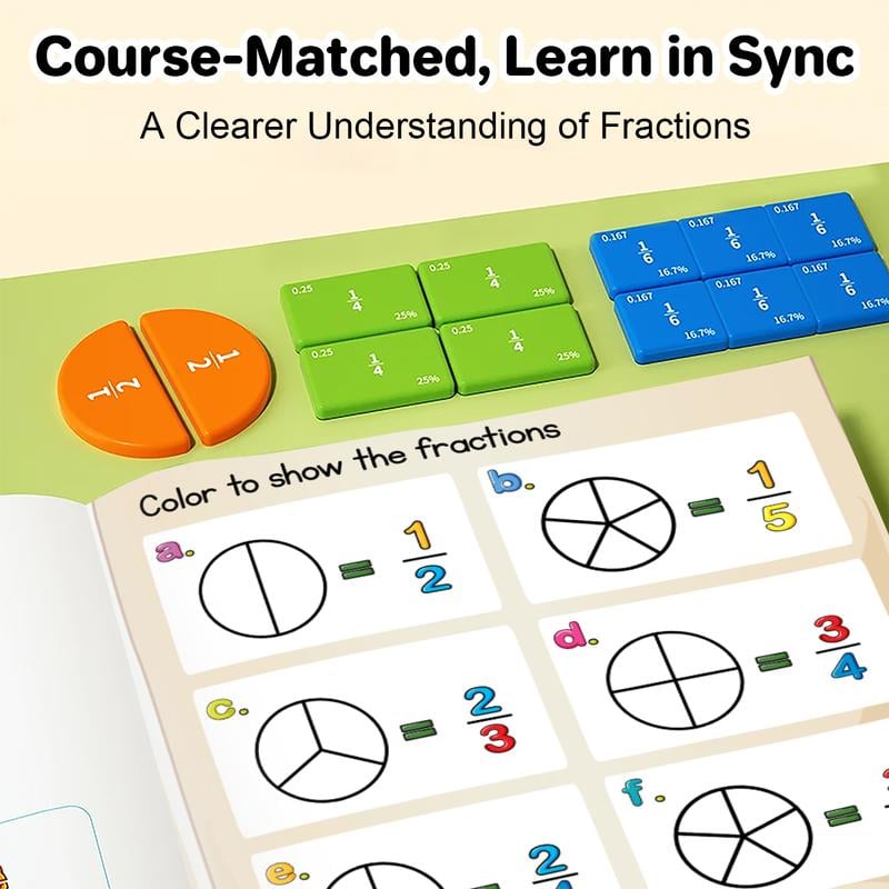 MathMagnet – Fraction Demonstration Book
