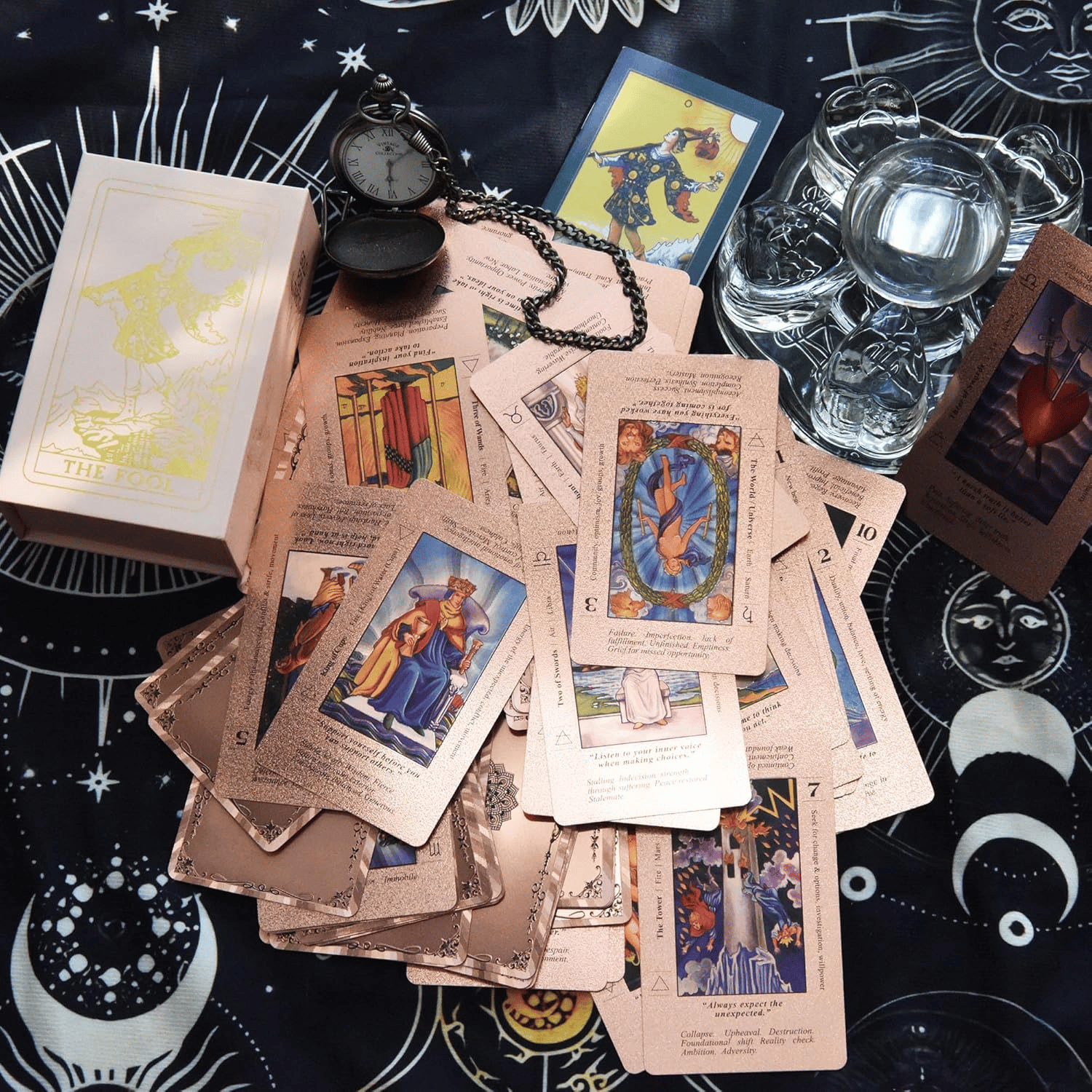 MysticFlow – Guided Tarot Card Set