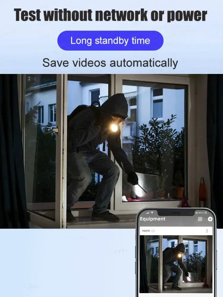 StealthCam – Ultra-Invisible Wireless Security Camera