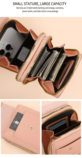 TouchCarry – Women’s Touch Screen Messenger Bag