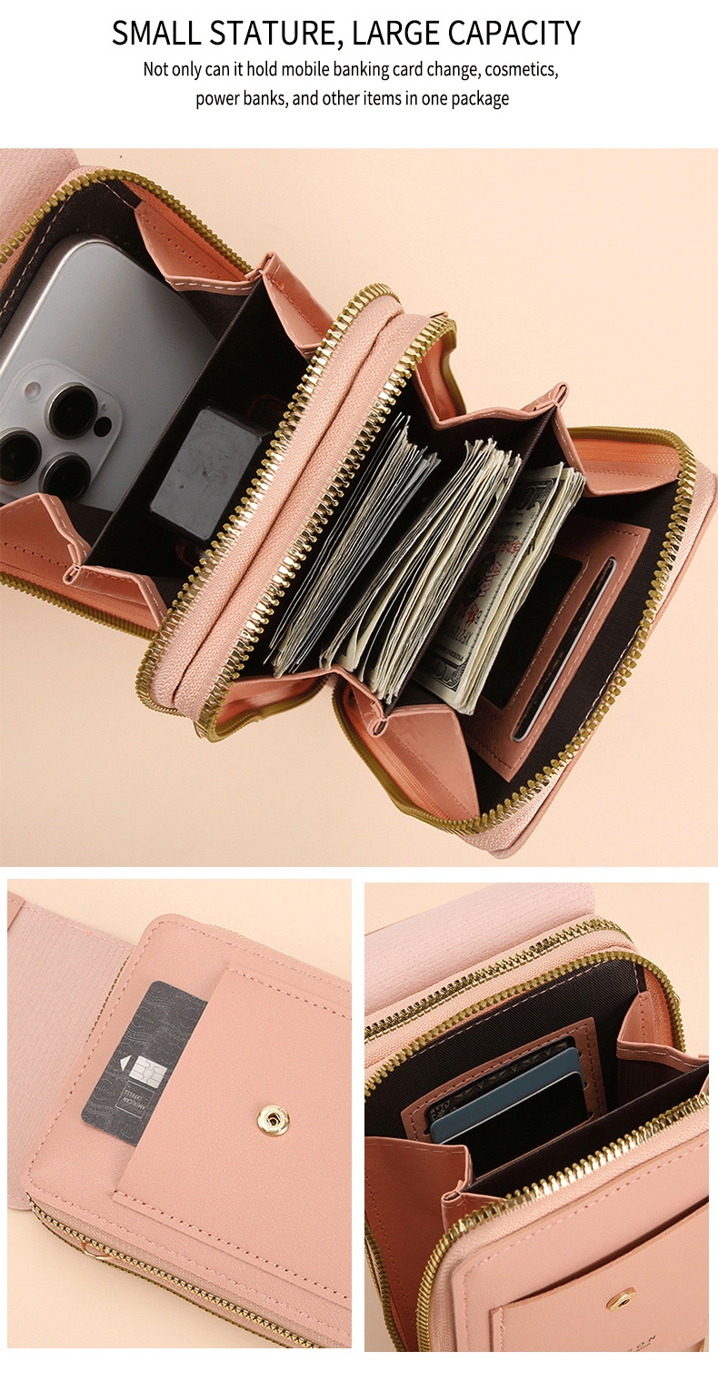 TouchCarry – Women’s Touch Screen Messenger Bag