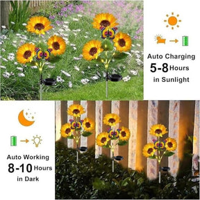 🌻Mother's Day Sale 49% OFF- 🌞Solar LED Sunflower Garden Lights-29.6inch/74cm