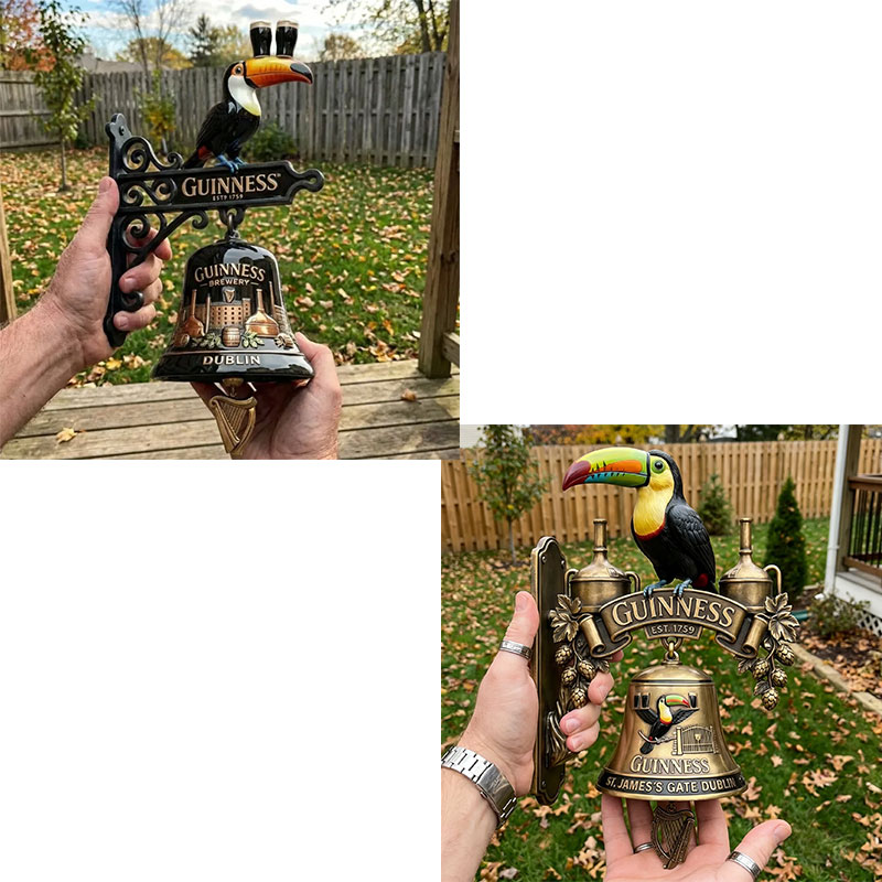 Heritage Series – Toucan Collectible Wall-Mounted Bell
