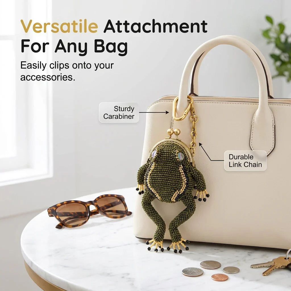 LilyPocket – Frog Accessory Pouch