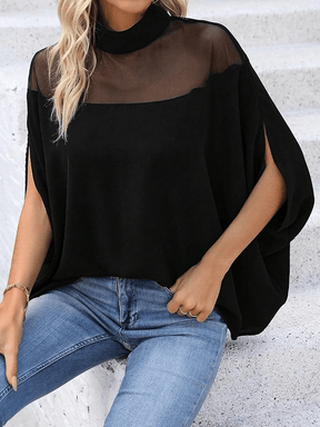 FlowBreeze – Batwing Blouse Flowy