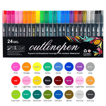 GlowStroke – Double Line Outline Marker Pens
