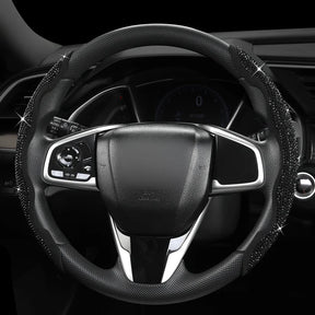 LuxiDrive – Crystal Studded Steering Wheel Cover