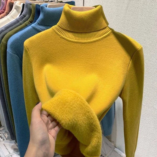 GlowThread – Cozy Turtleneck Pullover Sweater