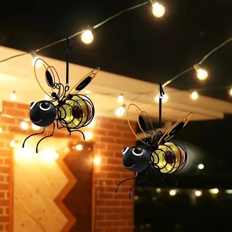 Sunlit Hive – Hanging Bee Light Set
