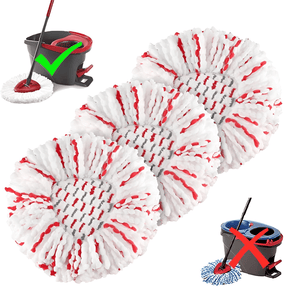 GripFiber – Universal Spin Mop Head