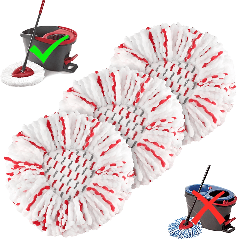 GripFiber – Universal Spin Mop Head
