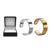 MagnaLuxe – Elegant Stainless Steel Magnetic Ring