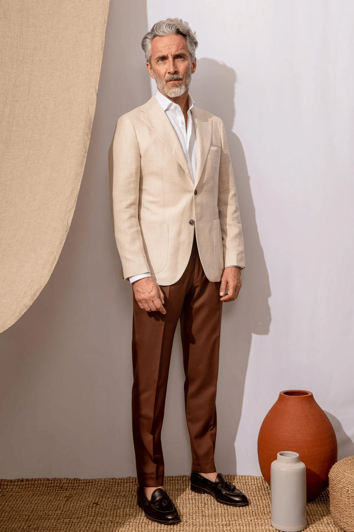 UrbanStride – Plain Straight Casual Pants