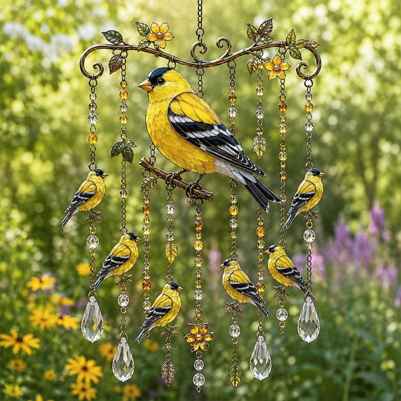 HumiGrace – Elegant Hummingbird Wind Chime