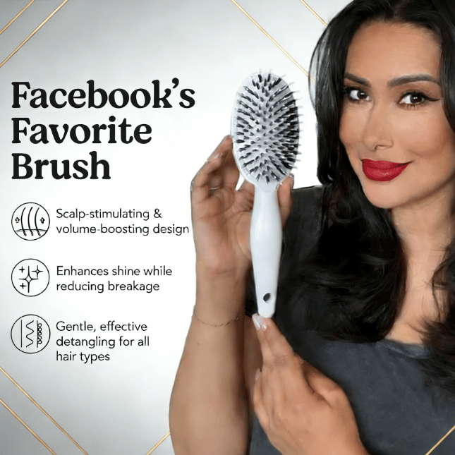 SilkCare Brush – Smooth Finish Detangler